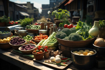 Food Security in Urban Settings. Discuss initiatives to provide reliable food sources in cities. Generative Ai.