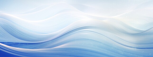 Fototapeta premium Abstract blue wave background