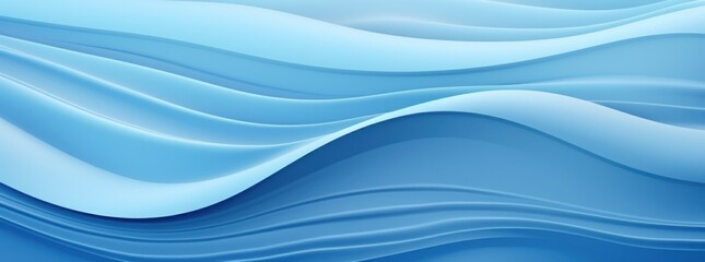 Abstract blue wave background