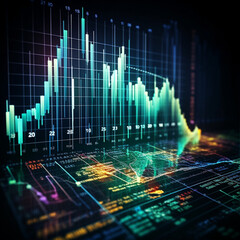 Business analytics, infographic analytics, trendlines, internet of things, technology, generative AI