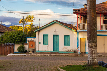 Typical houses in the Glaura district