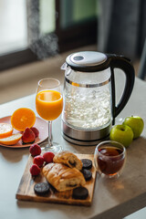 stainless steel electric kitchen tea maker