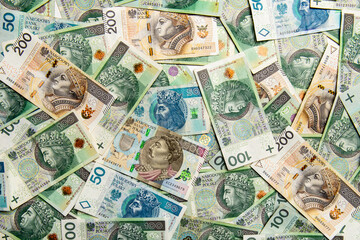 polish paper money or banknotes