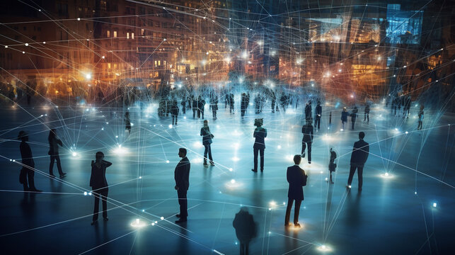 Expressive AI Epoch: Authentic Team Dialogues in an Immersive Digital Corporate Network