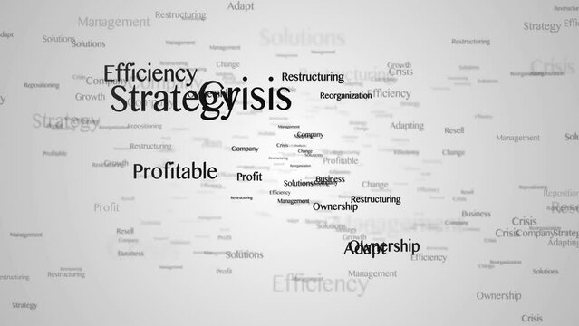 RESTRUCTURING Keywords Animation, Background, Loop, 4k
