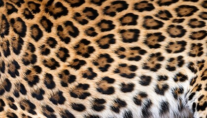 Leopard skin texture, wallpaper for leopard print, leopard fur, leopard skin rug, Generative AI