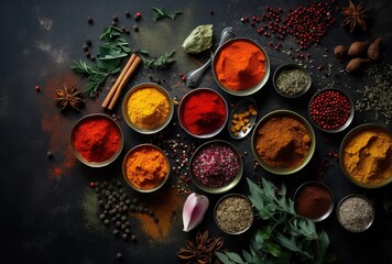 pepper and spices