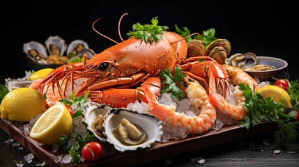 grilled shrimp with lemon