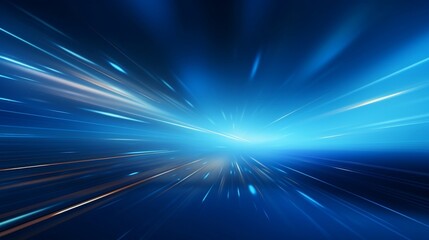 Speed motion effect background, Futuristic dark blue background