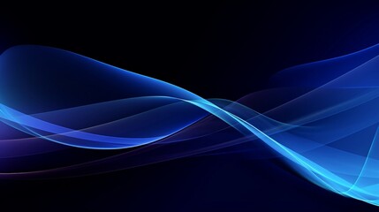 Abstract blue wave background Professional flowing backdrop. Futuristic sound wave concept background