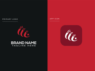 business minimal letter logo design