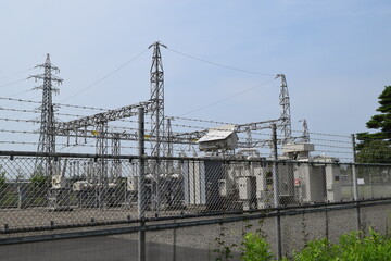 屋外変電設備