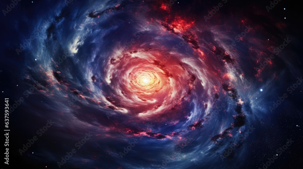 Poster a stunning telescope image appears to capture an entire rotating arm of a galaxy in motion. the arm 