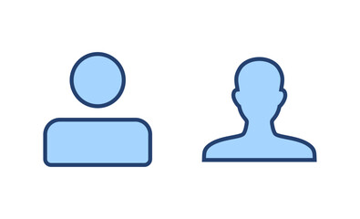 User icon vector. person sign and symbol. people icon.