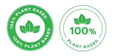 label 100% plant based