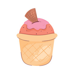 cupcake with a cookie