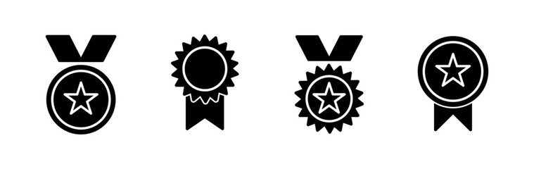 Achieve icon vector. medal icon vector. award. Certificate. approved