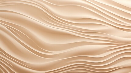 abstract background with patterns of dunes.Rippled golden beige background, in soft daylight