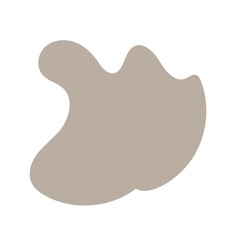 Neutral Blob Abstract Shapes 