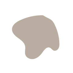 Neutral Blob Abstract Shapes 