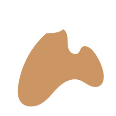 Neutral Blob Abstract Shapes 