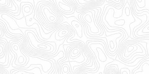 Seamless pattern with lines Topographic map. Geographic mountain relief. Abstract lines background. Contour maps. Vector illustration, Topo contour map on white background, Topographic contour lines.