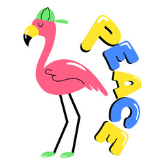 Flamingo Bird 