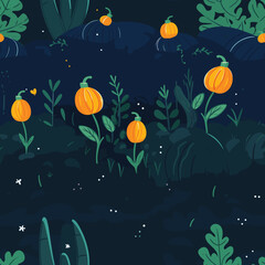 Obraz na płótnie Canvas Seamless Colorful Pumpkin Pattern. Seamless pattern of Pumpkin in colorful style. Add color to your digital project with our pattern!