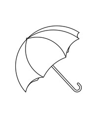 Umbrella outline