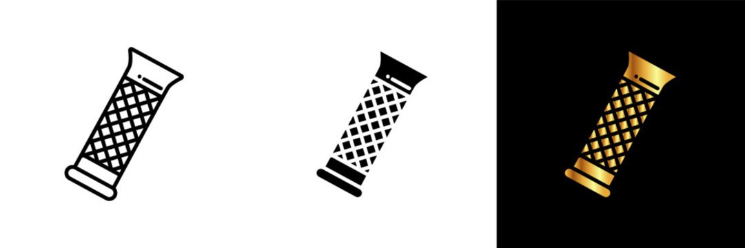 The Grips Icon symbolizes comfortable and secure handling of various objects. It represents ergonomic design, control, and ease of use.