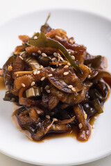 Fukujinzuke japanese pickled vegetables food