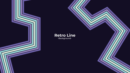geometric vintage color retro line backgrounds 