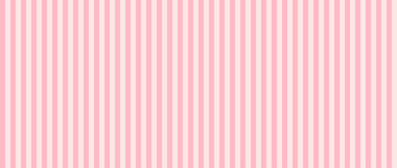 Candy color straight lines seamless pattern. Light pink vertical stripes background. Abstract pastel swatch design template for fabric, textile, wrapping paper, banner, card, poster. Vector wallpaper