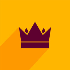 crown icon vector logo template