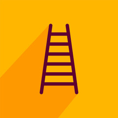ladder icon vector logo template