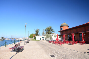 Olhao town in Algarve, Portugal