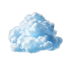 Cloud. Transparent Background