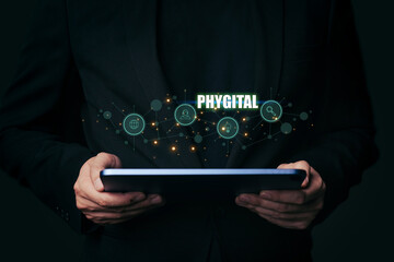 Phygital marketing involves merging tangible physical and the digital physical and digital experiences. - 637658039