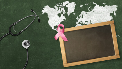 Fototapeta na wymiar Breast cancer awareness