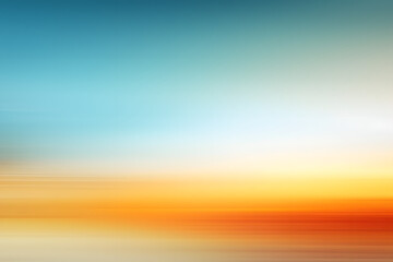 Abstract Background with Orange And Sky Blue Color
