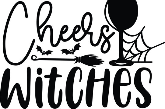 Cheers Witches Svg