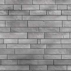 Seamless Gray Brick Pattern