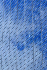 超高層ビルのファサード