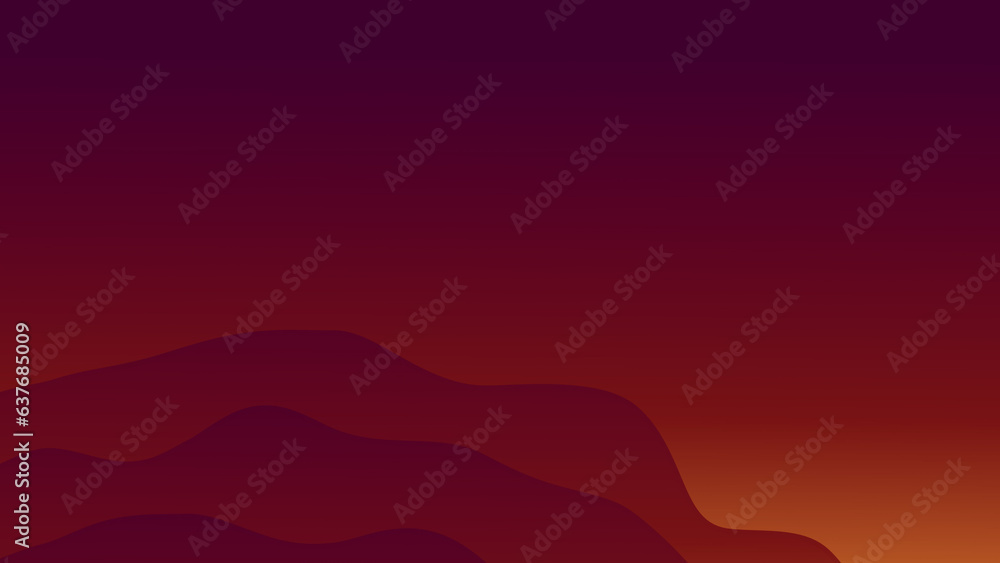 Poster pretty red shimmering delicate lines bg - abstract 3d rendering