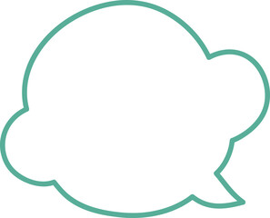 Speech bubble element