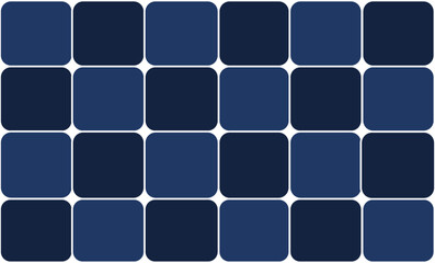 blue square background, pattern of squares, Two tone blue and white background with block pattern checkerboard styles repeat seamless image design for fabric printing