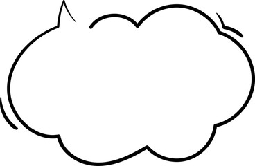 Speech bubble element