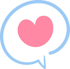 Speech bubble element