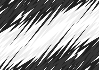Obraz premium Abstract background with jagged spikes pattern and with some copy space area