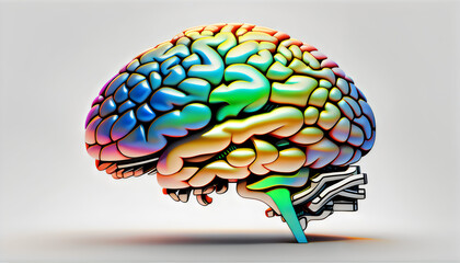 Cybernetic brain, cyberpunk, artificial intelligence, transhumanism, brain, intelligence, brainpower, creative energy, thought power, deep thought, cognition, thought, thinking, wisdom, computational 